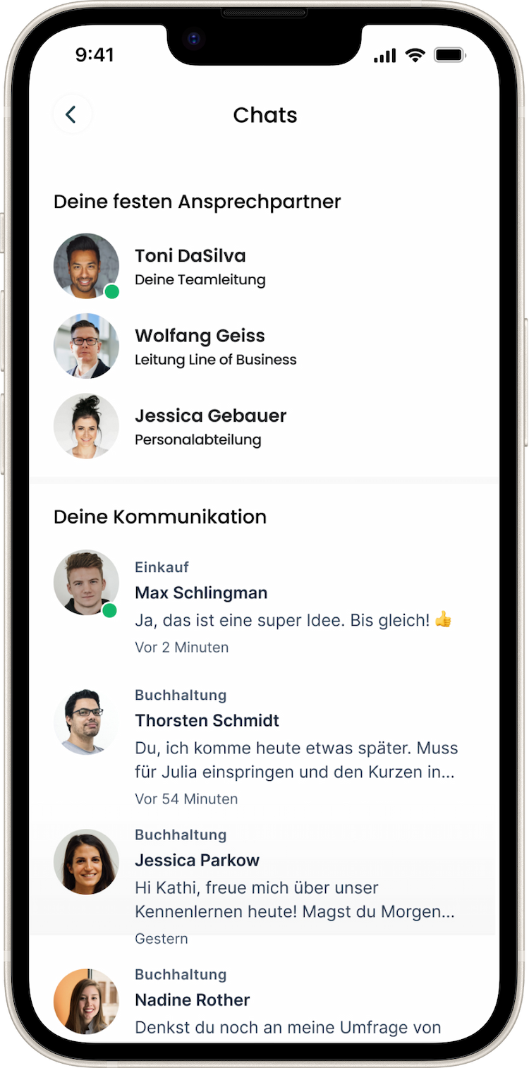 work.mate Mitarbeiterassistent - Screenshot 4